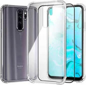Etui i futerały do telefonów - Hello Case ETUI PANCERNE DO XIAOMI REDMI NOTE 8 PRO CASE SILIKON GUMOWE SLIM SZKŁO - miniaturka - grafika 1