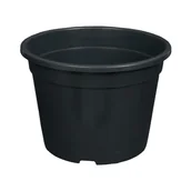 Donice - Doniczka produkcyjna śr.45 cm 35l czarna Donkwiat - miniaturka - grafika 1