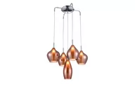 Lampy sufitowe - Azzardo Lampa wisząca Amber Milano AZ3172 - miniaturka - grafika 1