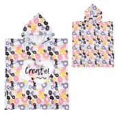 Okrycia kąpielowe dla dzieci - Ponczo dziecięce okrycie na basen na plażę z kapturem dla dzieci 9 – 12 lat - miniaturka - grafika 1