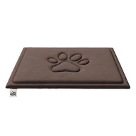 Legowiska dla psów - Legowisko dla psa miękkie (mata) duże 130x70 cm wodoodporne Kolor pokrowca: Brązowy - miniaturka - grafika 1