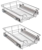 Meble kuchenne - 2 sztuki stalowego kosza cargo N3-L47 - miniaturka - grafika 1