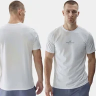 Koszulki męskie - Koszulka Męska 4F T-shirt Bawełniany Sportowa Casual M1585-10S-XXL - miniaturka - grafika 1
