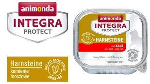 Animonda Integra Protect Harnsteine dla kota smak cielęcina tacka 16x100g - Mokra karma dla kotów - miniaturka - grafika 1