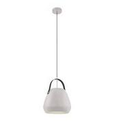 Lampy sufitowe - Eglo Bednall 98348 lampa wisząca zwis oprawa 1x60W E27 biała - miniaturka - grafika 1