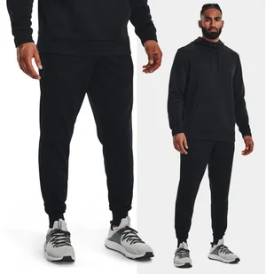 Spodnie fitness męskie Under Armour Armour Fleece Joggers - Spodnie sportowe męskie - miniaturka - grafika 1