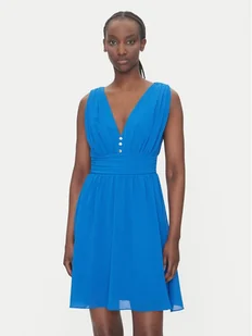 Morgan Sukienka koktajlowa 251-RIA Niebieski Regular Fit - Sukienki - miniaturka - grafika 1