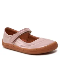 Buty dla dziewczynek - Półbuty Froddo Barefoot Mary J G3140184-4 D Różowy - miniaturka - grafika 1