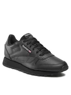 Trampki męskie - "Reebok Classic Leather Damskie Czarne (GY0960)" - miniaturka - grafika 1