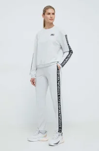 EA7 Emporio Armani dres damski kolor szary - Dresy damskie - miniaturka - grafika 1