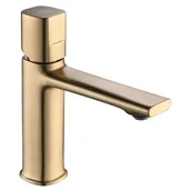 Baterie umywalkowe - Bateria umywalkowa Laveo Tores złoto szampańskie BVT_G22D - miniaturka - grafika 1