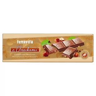 Terravita CZEKOLADA MLECZNA Z ORZECHAMI 225 G. - Czekolada - miniaturka - grafika 1