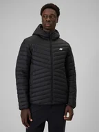 Kurtki męskie - 4F Kurtka z wypełnieniem syntetycznym męska - czarna XXL - miniaturka - grafika 1