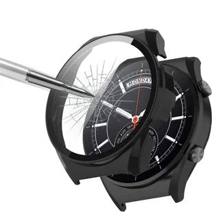 Etui ochronne 2w1 nakładka z szkłem Alogy do Xiaomi Mi Watch S1 Global Czarne - Akcesoria do smartwatchy - miniaturka - grafika 8