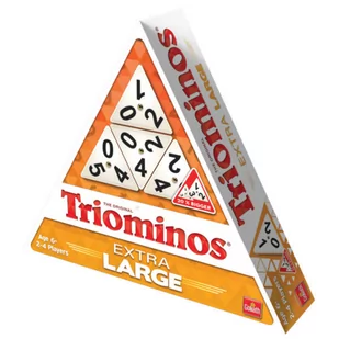 Goliath,  gra logiczna Triominos Extra Large XXL - Gry planszowe - miniaturka - grafika 1