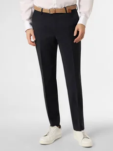 Pierre Cardin Męskie spodnie od garnituru modułowego Mężczyźni Regular Fit Sztuczne włókno niebieski jednolity, 25 - Spodnie męskie - miniaturka - grafika 1