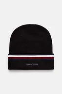Czapki męskie - Tommy Hilfiger czapka bawełniana kolor czarny bawełniana AM0AM12983 - miniaturka - grafika 1