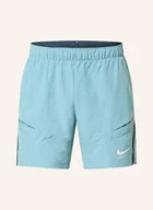 Spodenki damskie - Nike Szorty Tenisowe Court Advantage blau - miniaturka - grafika 1