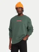 Bluzy męskie - Quiksilver Bluza Dna EQYFT05120 Zielony Oversize - miniaturka - grafika 1