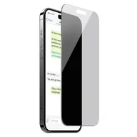 Pozostałe akcesoria do telefonów - Puro Privacy Tempered Glass - Szkło ochronne hartowane z filtrem prywatyzującym iPhone 15 Pro Max - miniaturka - grafika 1