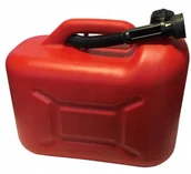 Kanistry - Kanister plastikowy 10l na benzynę lejek - miniaturka - grafika 1