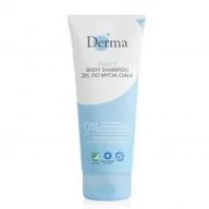 Kosmetyki do kąpieli - Derma Żel Do Mycia Ciała certyfikowany Eko 200ml - miniaturka - grafika 1