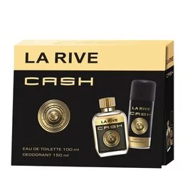 La Rive Cash zestaw woda toaletowa 90ml+dezodorant 150ml - Zestawy perfum damskich - miniaturka - grafika 1