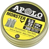 Amunicja do wiatrówek - Apolo Monster 5.51 mm, 200 szt. 1.65g/25.4gr (19931-1) - miniaturka - grafika 1