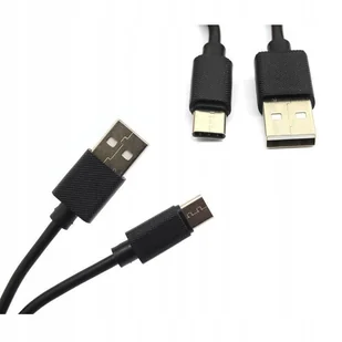 Kabel USB Typ C - USB A 2m T-PHOX NETS 2,4A czarny Przewód do ładowania Telefonu typu USBC typC - Kable USB - miniaturka - grafika 1