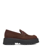 Półbuty damskie - G-Star Raw Loafersy EO-HAYAT-9001-25 Brązowy - miniaturka - grafika 1