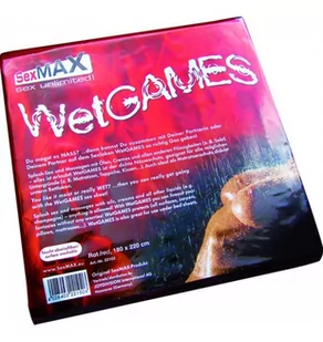 SexMAX WetGAMES Sex sheet, 180 x 220 cm, white - Akcesoria BDSM - miniaturka - grafika 2