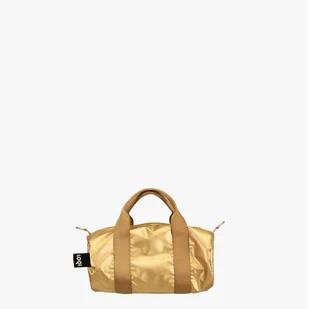 Torba Podróżna Metallic Gold Loqi Stylowy Wodoodporny Bagaż Podręczny - Torby podróżne - miniaturka - grafika 1