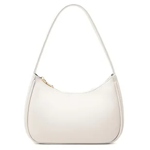 CYHTWSDJ Torby na ramię dla kobiet, urocza hobo, mini kopertówka, portfel z zamkiem błyskawicznym, beżowy, duży - Torebki damskie - miniaturka - grafika 1