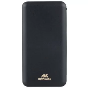 RivaCase Powerbank Rivapower 10000 mAh Czarny - Powerbanki - miniaturka - grafika 1