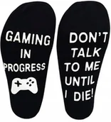 Skarpetki męskie - ��MIESZNE SKARPETKI DLA CH��OPAKA GAMING PREZENT DLA GRACZA UNIWERSALNY - miniaturka - grafika 1