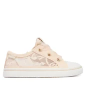 Buty dla dziewczynek - Trampki Mayoral 41725.11 Écru - miniaturka - grafika 1