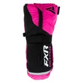 Rękawice motocyklowe - Rękawice Zimowe FXR Helix Mitt 22 Dziecięce Czarny/FuksjowyL - miniaturka - grafika 1