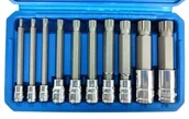Klucze i nasadki - Zestaw Nasadek Spline M4-M18 Długie - miniaturka - grafika 1