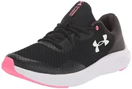 Buty dla dziewczynek - Under Armour Dziewczęce buty do biegania dla dziewcząt, klasa UA Charged Pursuit 3, czarny, 37.5 EU - miniaturka - grafika 1