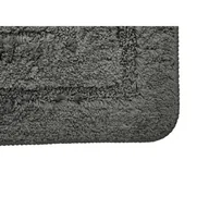 Dywaniki łazienkowe - Dywanik łazienkowy Alor 50 x 80 cm ciemnoszary - miniaturka - grafika 1