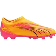 Piłka nożna - Buty piłkarskie Puma Ultra Match LL FG/AG Jr 107770 (kolor Pomarańczowy, rozmiar 38) - miniaturka - grafika 1