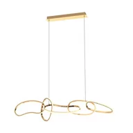 Lampy sufitowe - Cholet lampa wisząca 5xLED/56W złota MD7361-5A-EGT - miniaturka - grafika 1