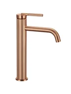 Baterie umywalkowe - Rea Bateria umywalkowa wysoka Argon miedź szczotkowana - miniaturka - grafika 1