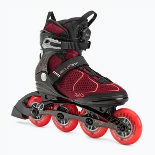 Rolki damskie K2 Alexis 90 Boa purple/black - Rolki - miniaturka - grafika 1