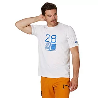 Koszulki męskie - Helly Hansen Helly-Hansen koszulka męska Hp Racing T-shirt, biała, XL 34053 - grafika 1