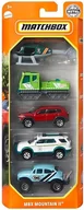 Zabawki konstrukcyjne - Matchbox Mountain II Ekipa Górska 5-pak HFH07 - miniaturka - grafika 1