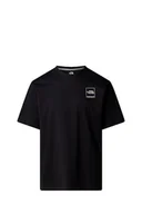 Koszulki męskie - The North Face Męskie Coordinates S/S Koszulka Black M - miniaturka - grafika 1