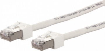 Metz METZ CONNECT patchkabel Cat.6 Klasse E S/FTP, Ultraflex500 VoIP, AWG 26, LSOH, wit, 5 m