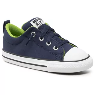 Trampki damskie - Converse Trampki Ctas Street Slip 770718C Midnight Navy/Bold Wasabi - grafika 1