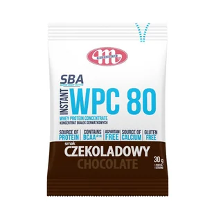 Mlekovita Instant WPC 80 SBA 30 g - Odżywki białkowe - miniaturka - grafika 1